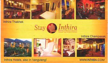 INTHIRA HOTELS RESTAURANTS-LAO PDR,HOTELS RESTAURANTS,Vang Vieng District, Vientiane Province,LAO Business directory